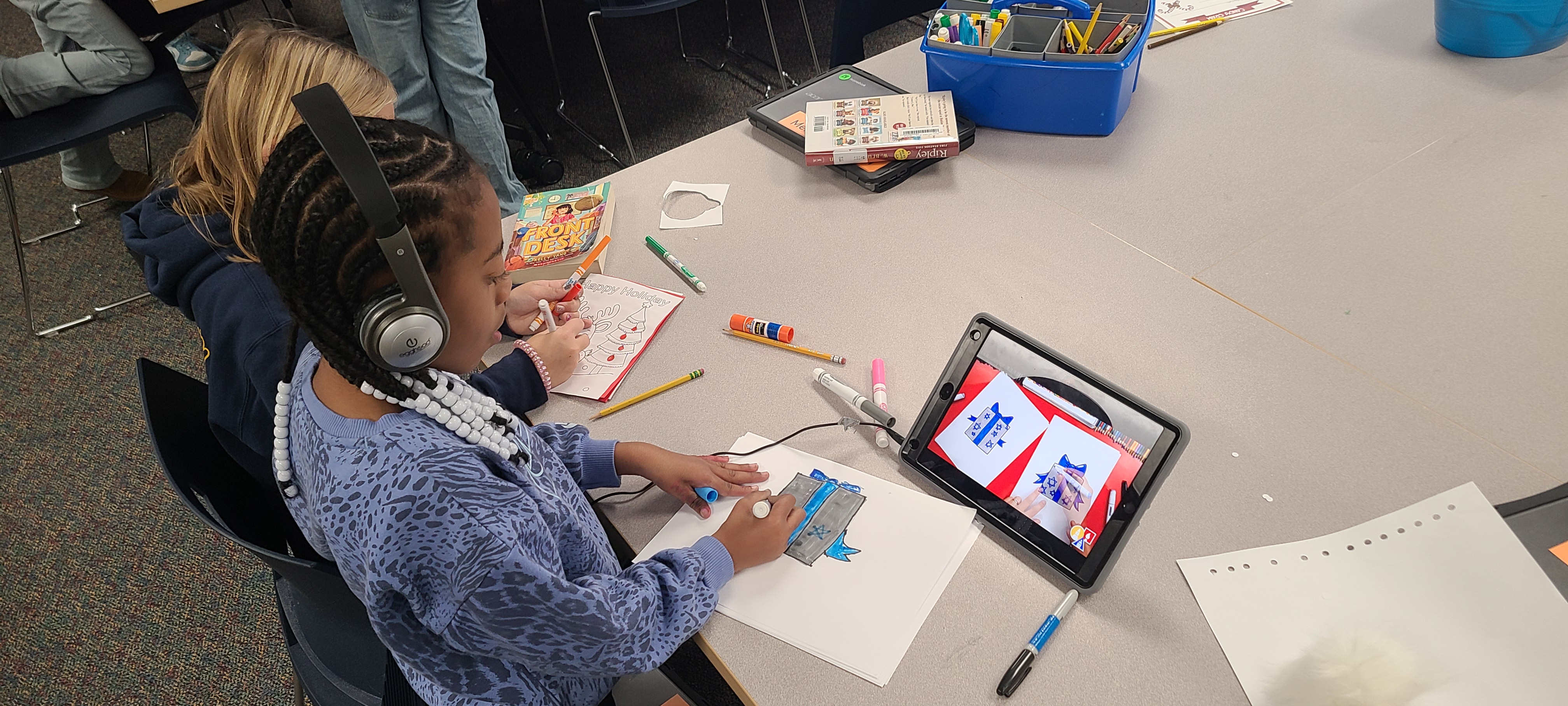 Holiday Makerspace Stations