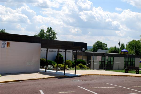 Hancock Elementary School Front Entry