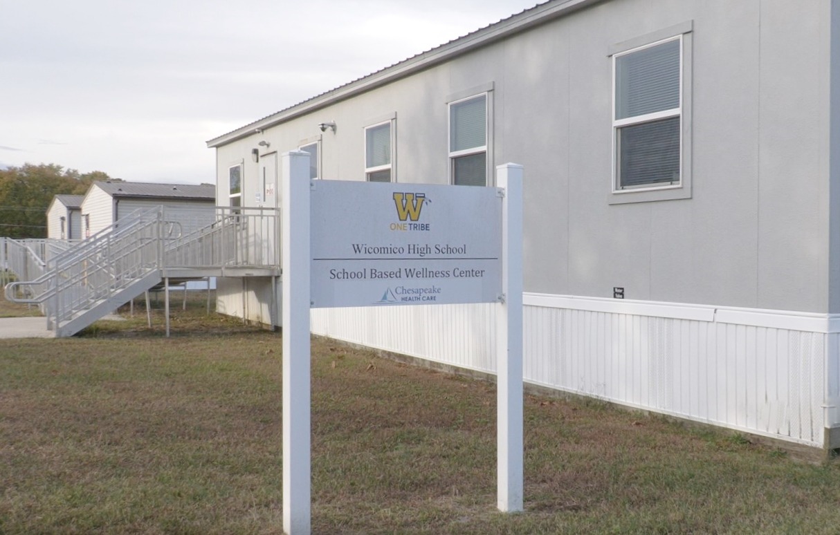 Image of School Based Wellness Center Building at Wicomico High 