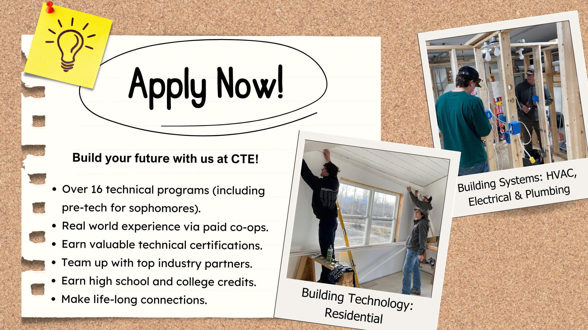 Apply to CTE!