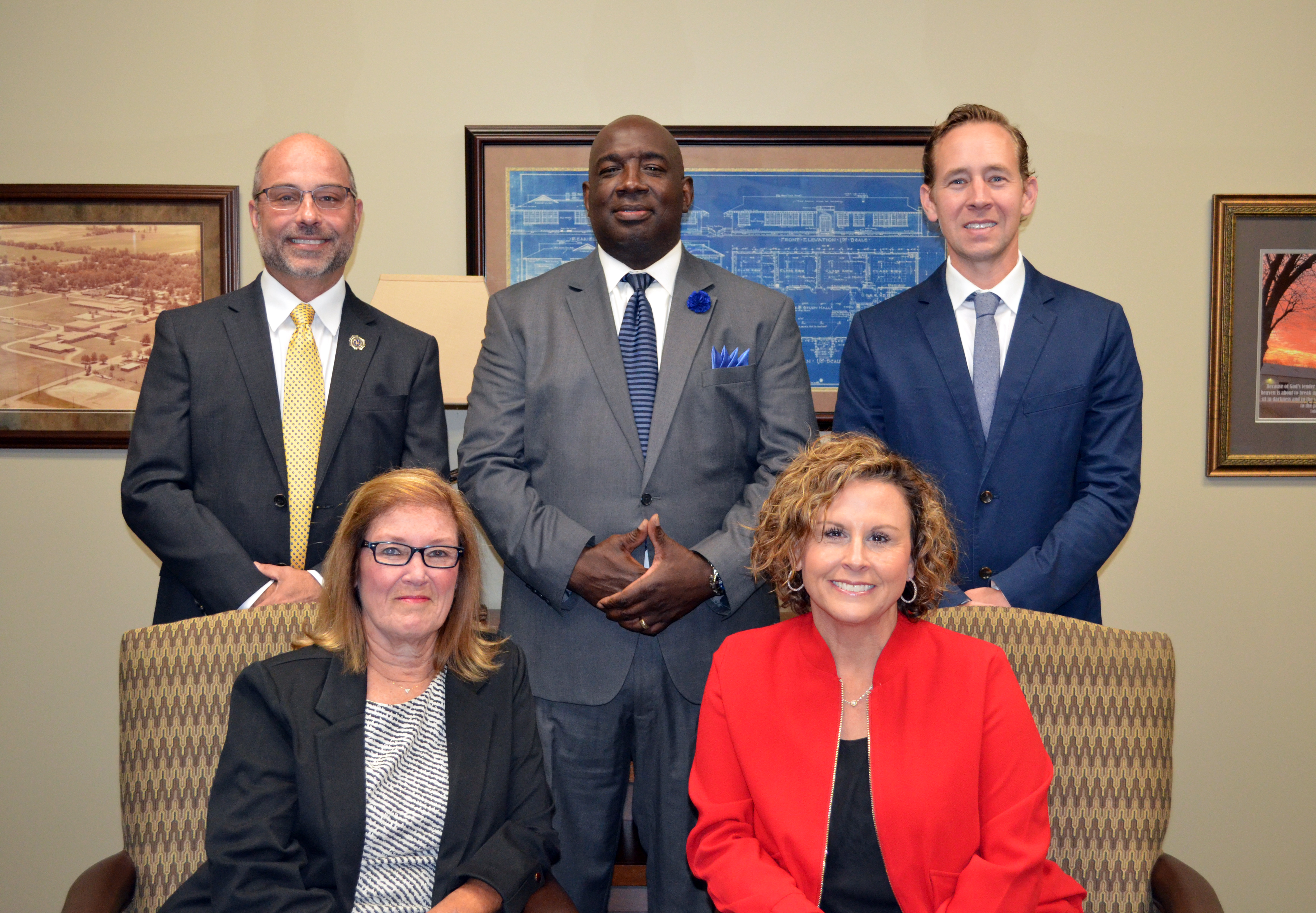 A photo of the Board Members.