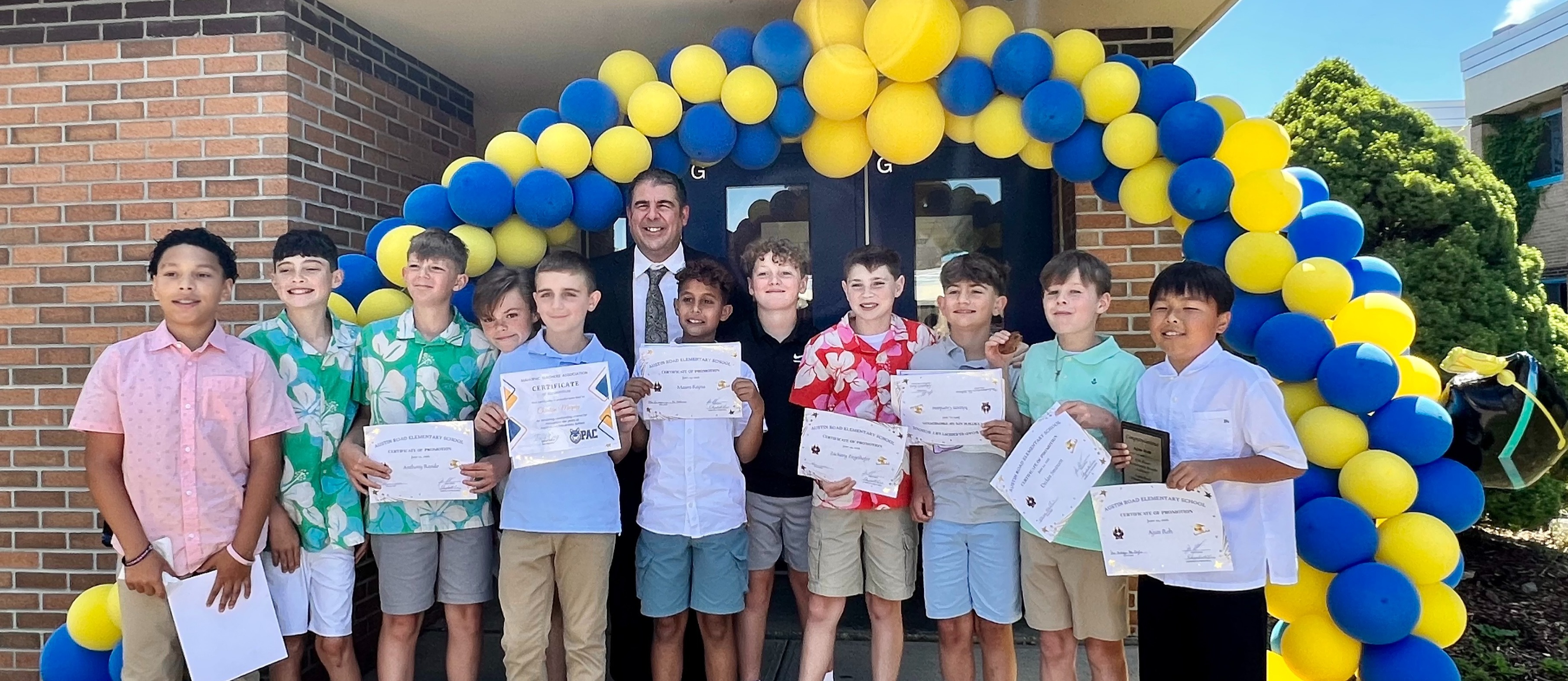 Austin Road Moving-Up Ceremony