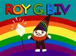 ROY G BIV rainbow image