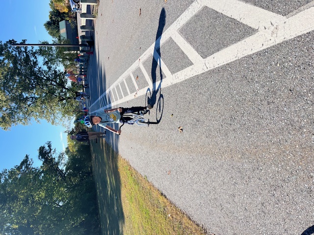 biking