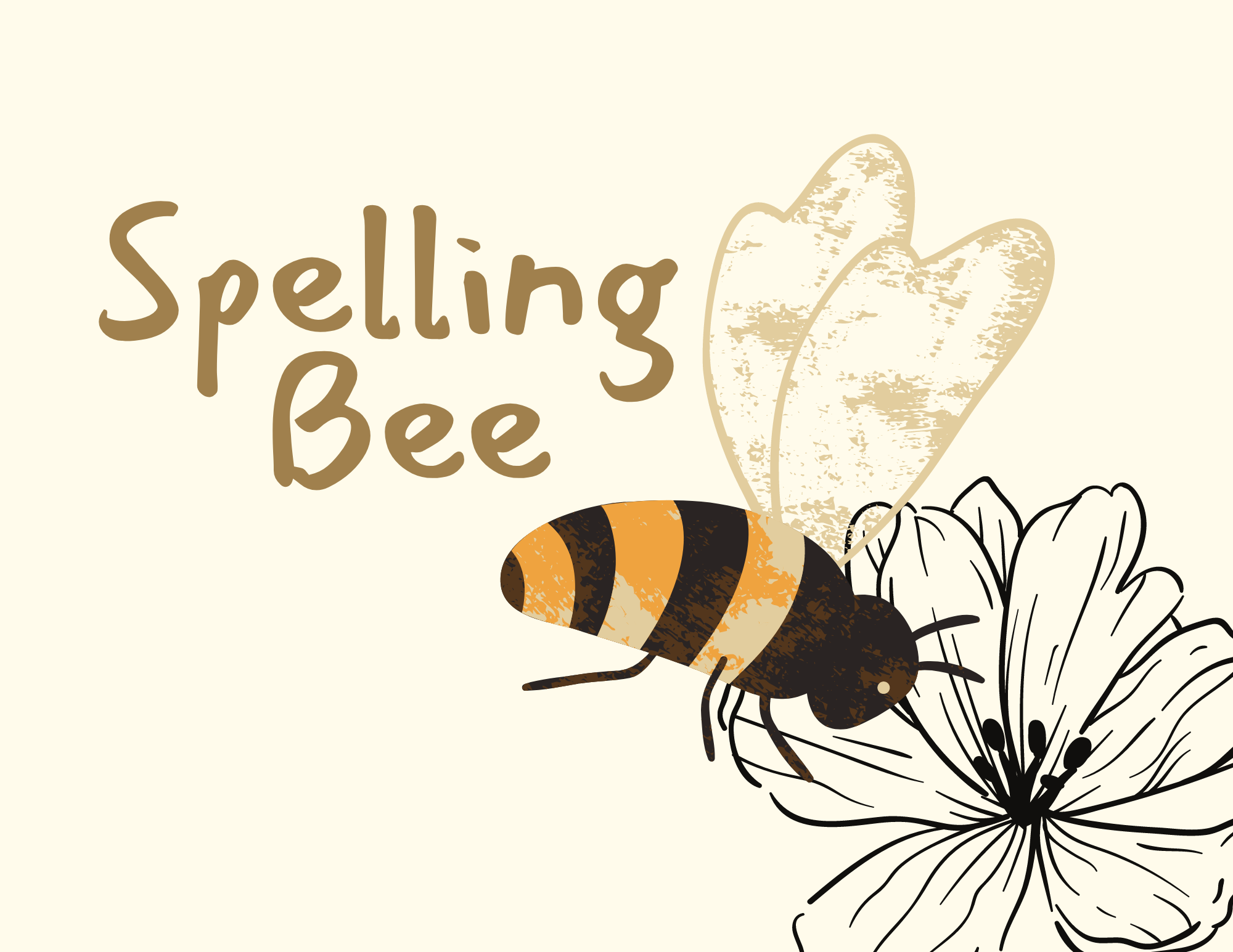 Spelling Bee Flyer