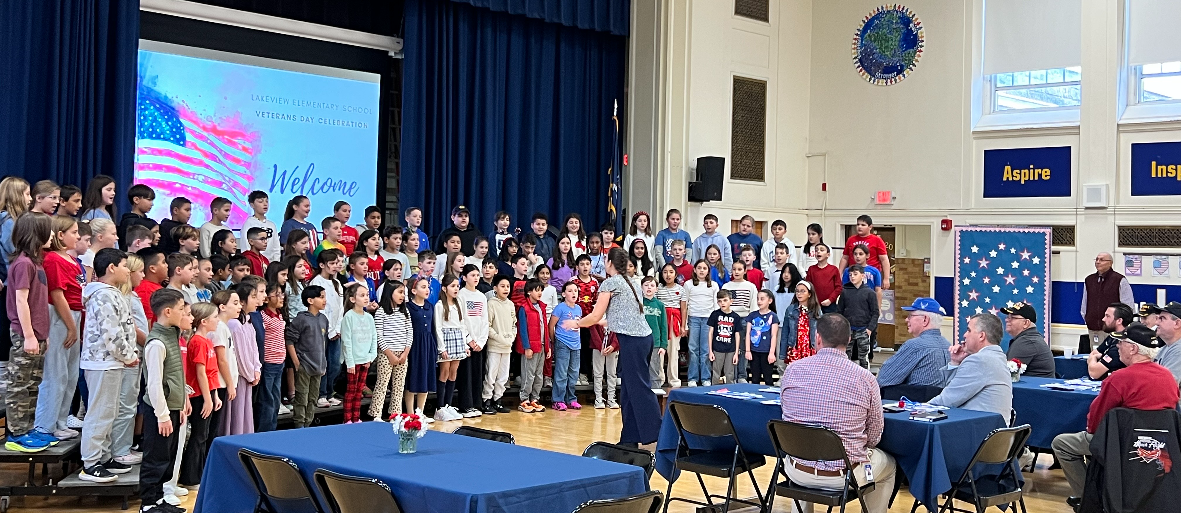 Veterans Day Celebration at Lakeview