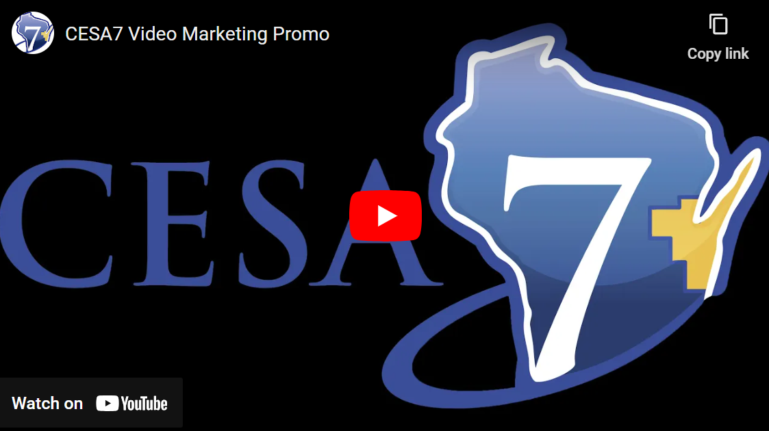 CESA 7 Video Marketing Promo