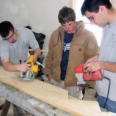 Building & Trades | Canaan Schools