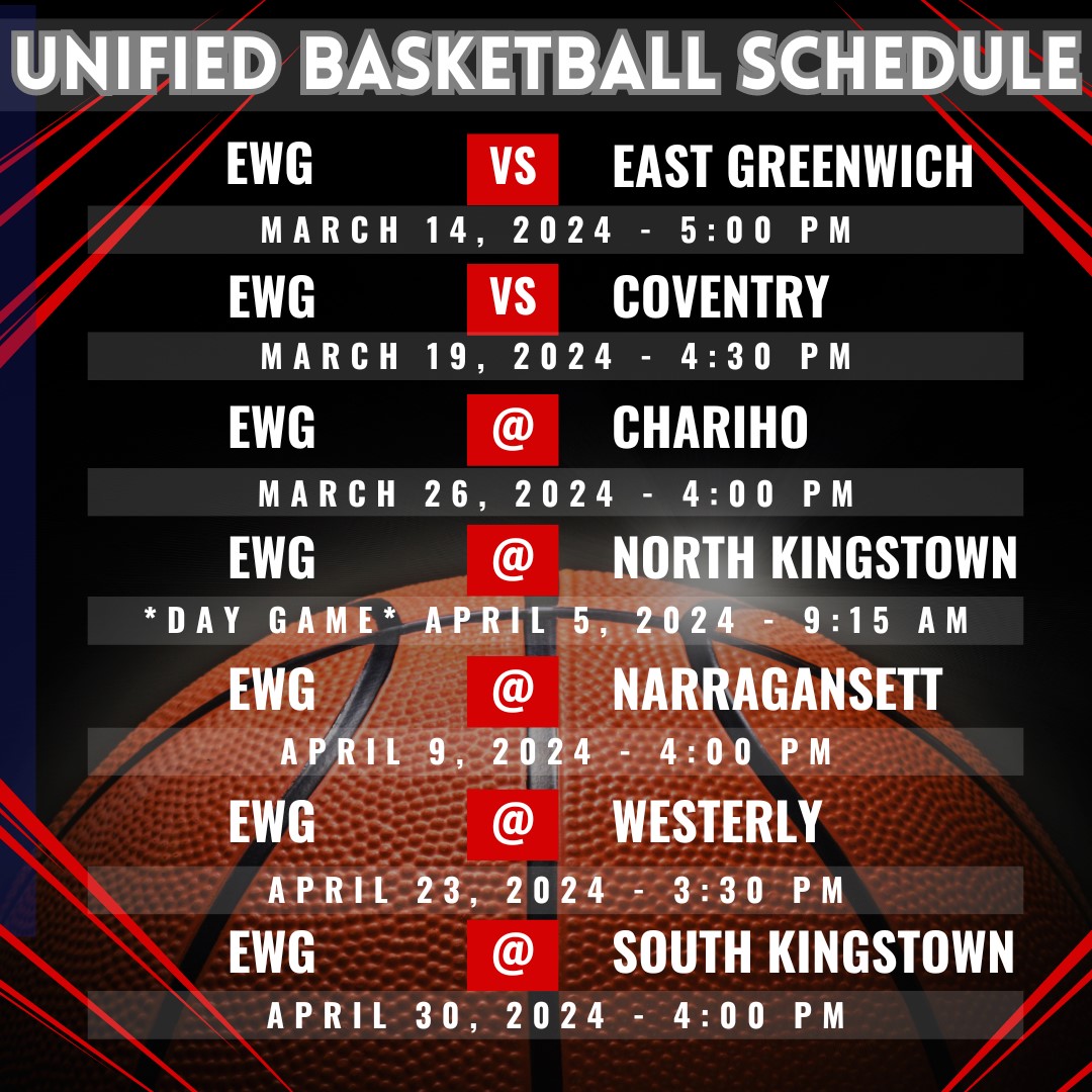 Unified Basketball Schedule