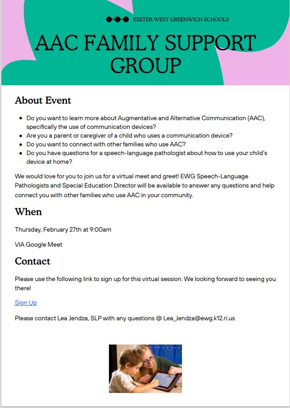 AAC Family Support Group