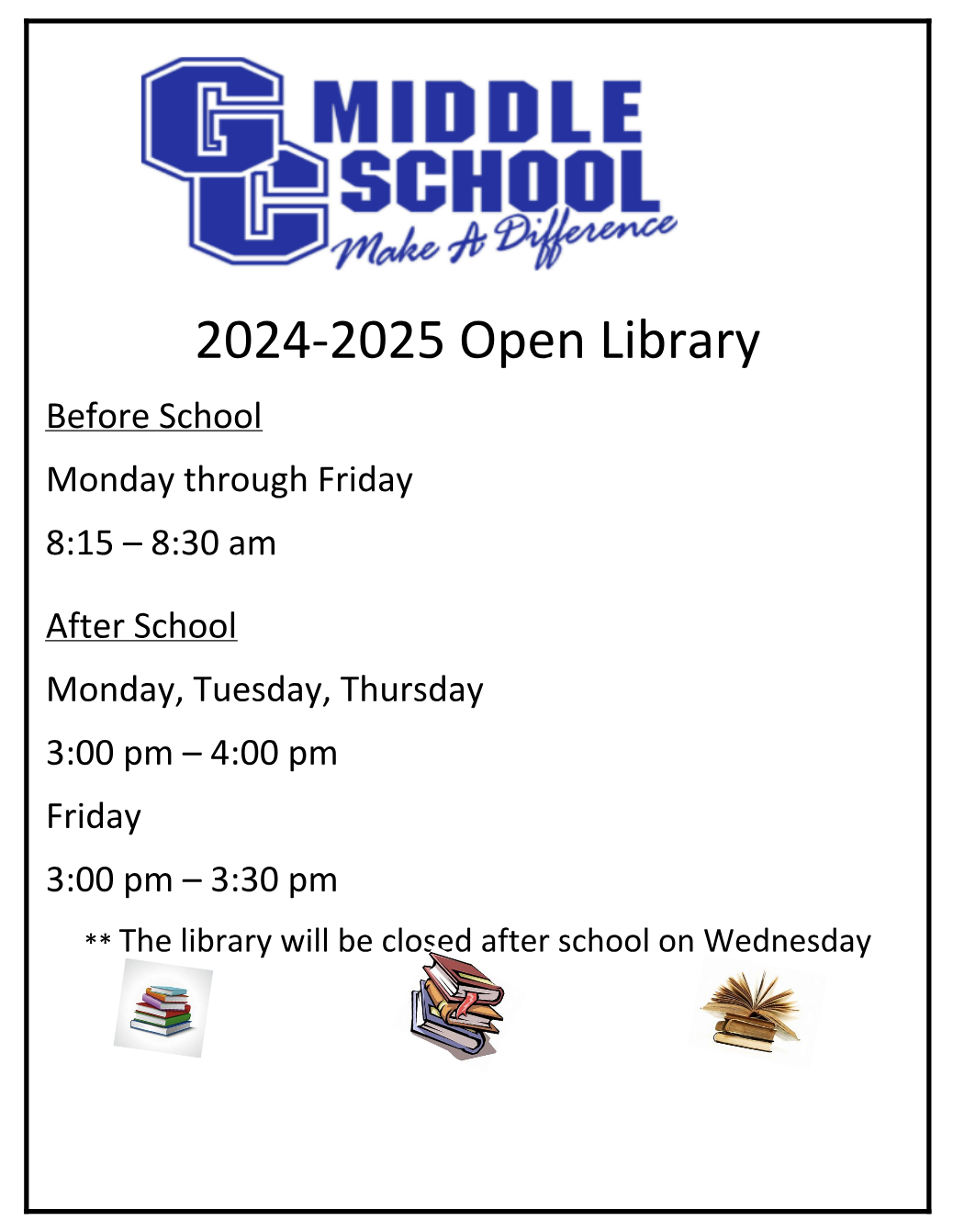 Library hours