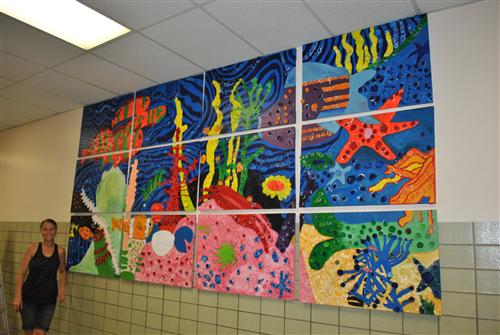 Under Water Adventure Mural