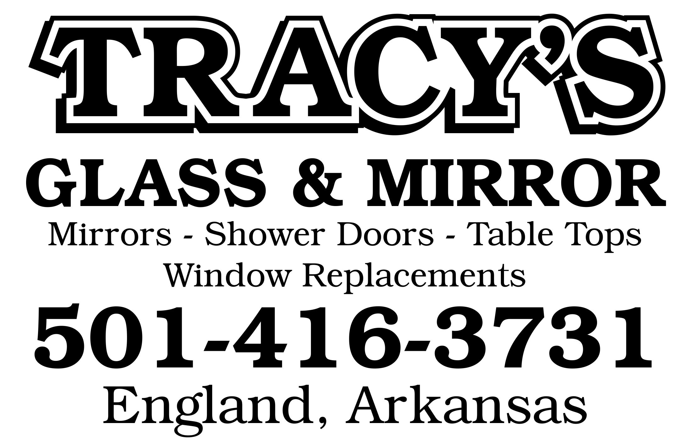 Tracy's Glass and Mirror logo