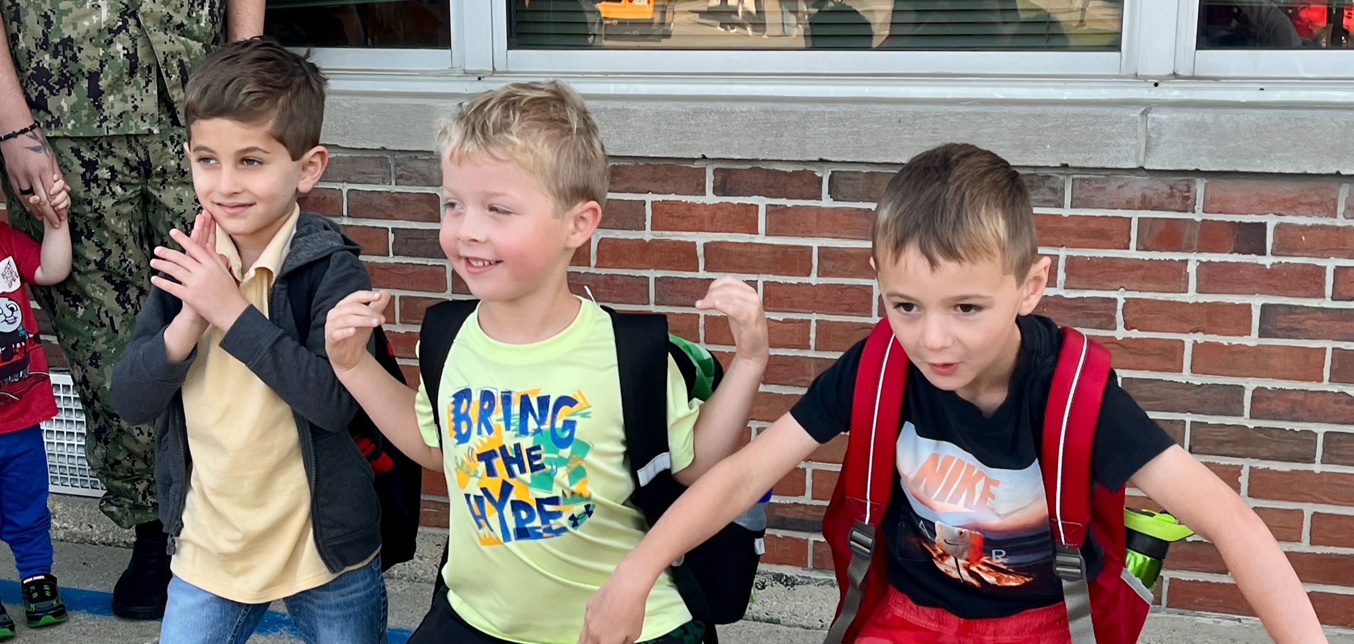 smiling students 