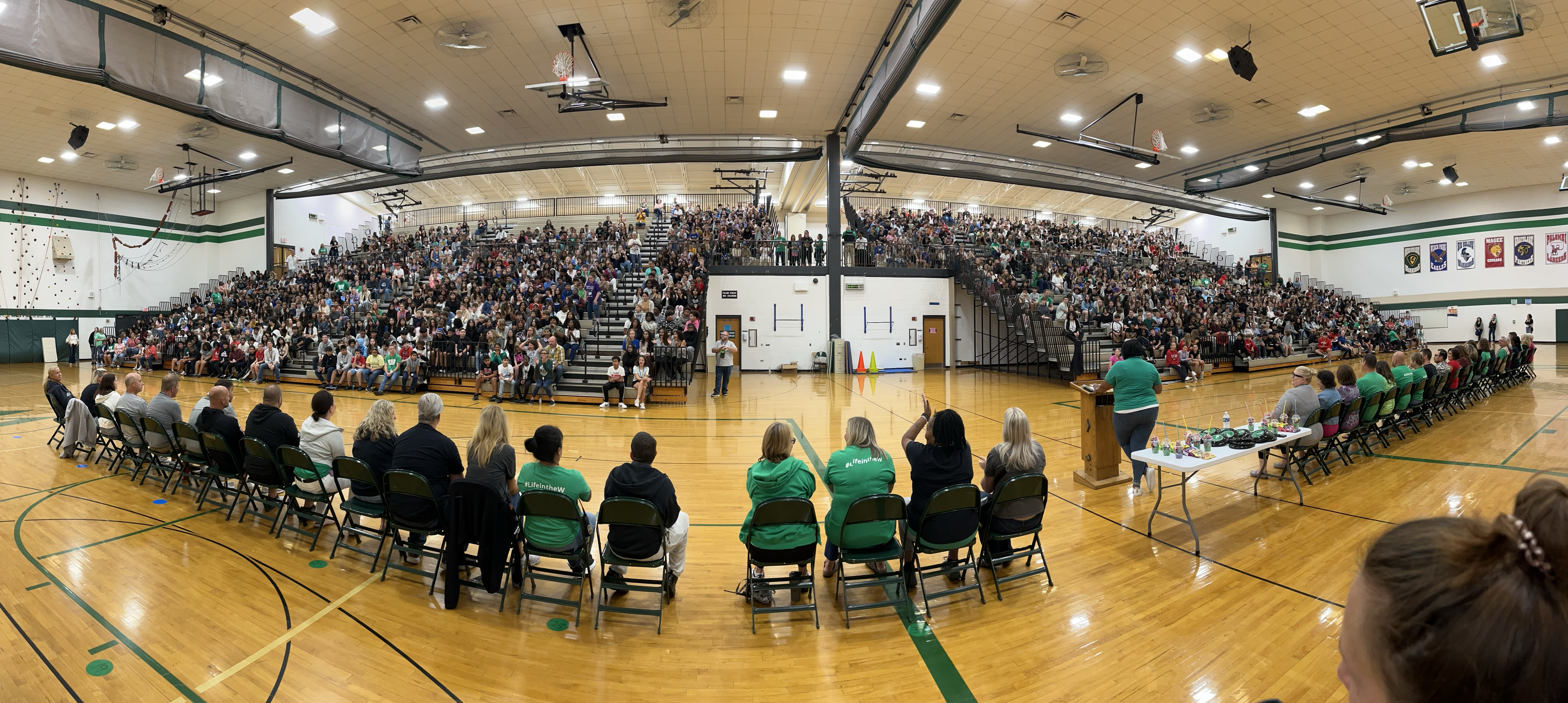 All  school panoramic photo