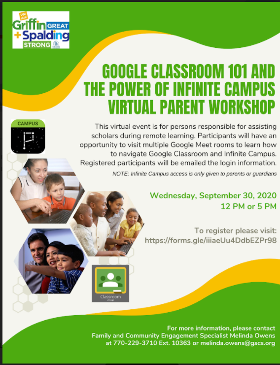 Google Classroom 101 info