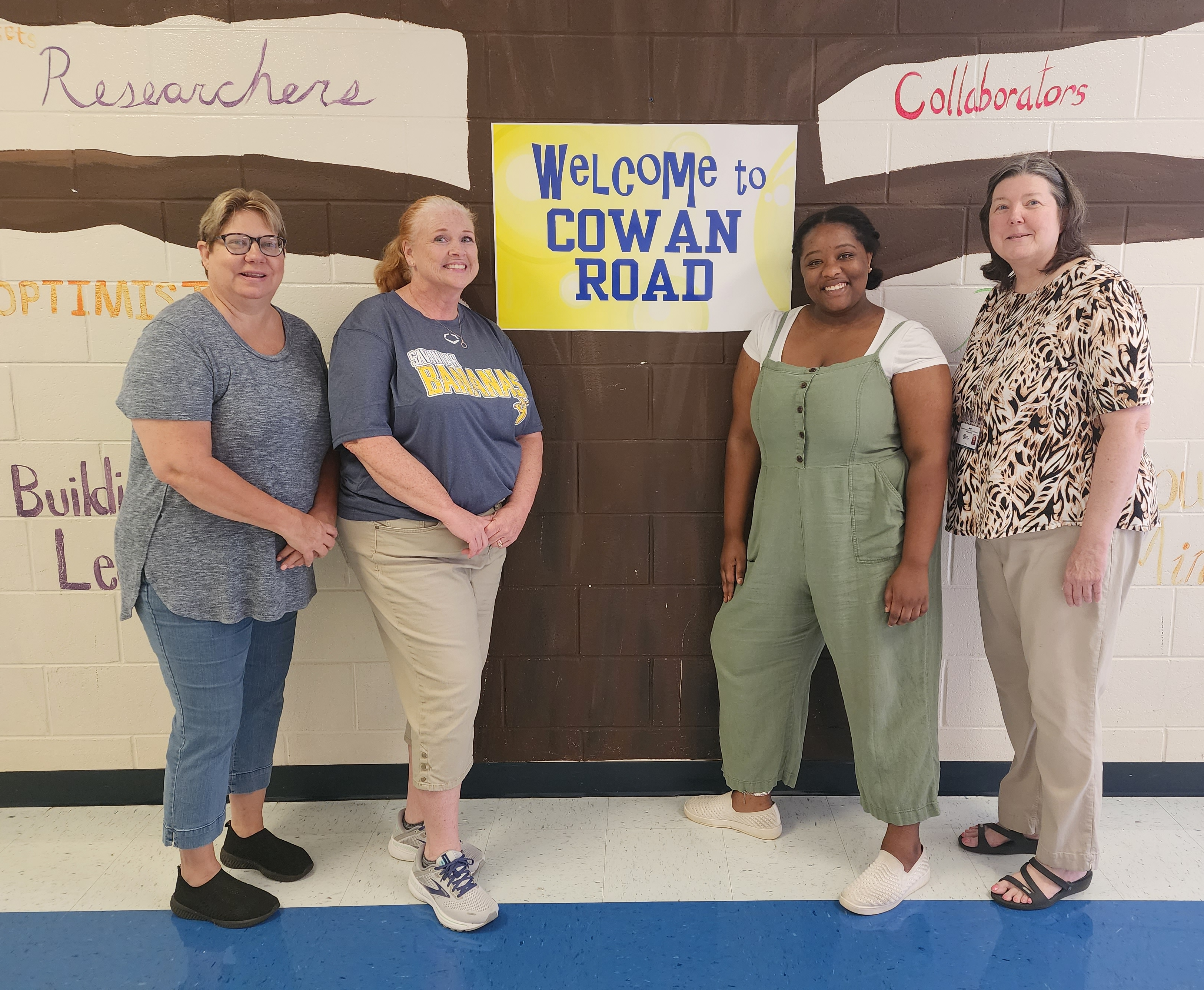 Fifth grade teachers during pre-planning