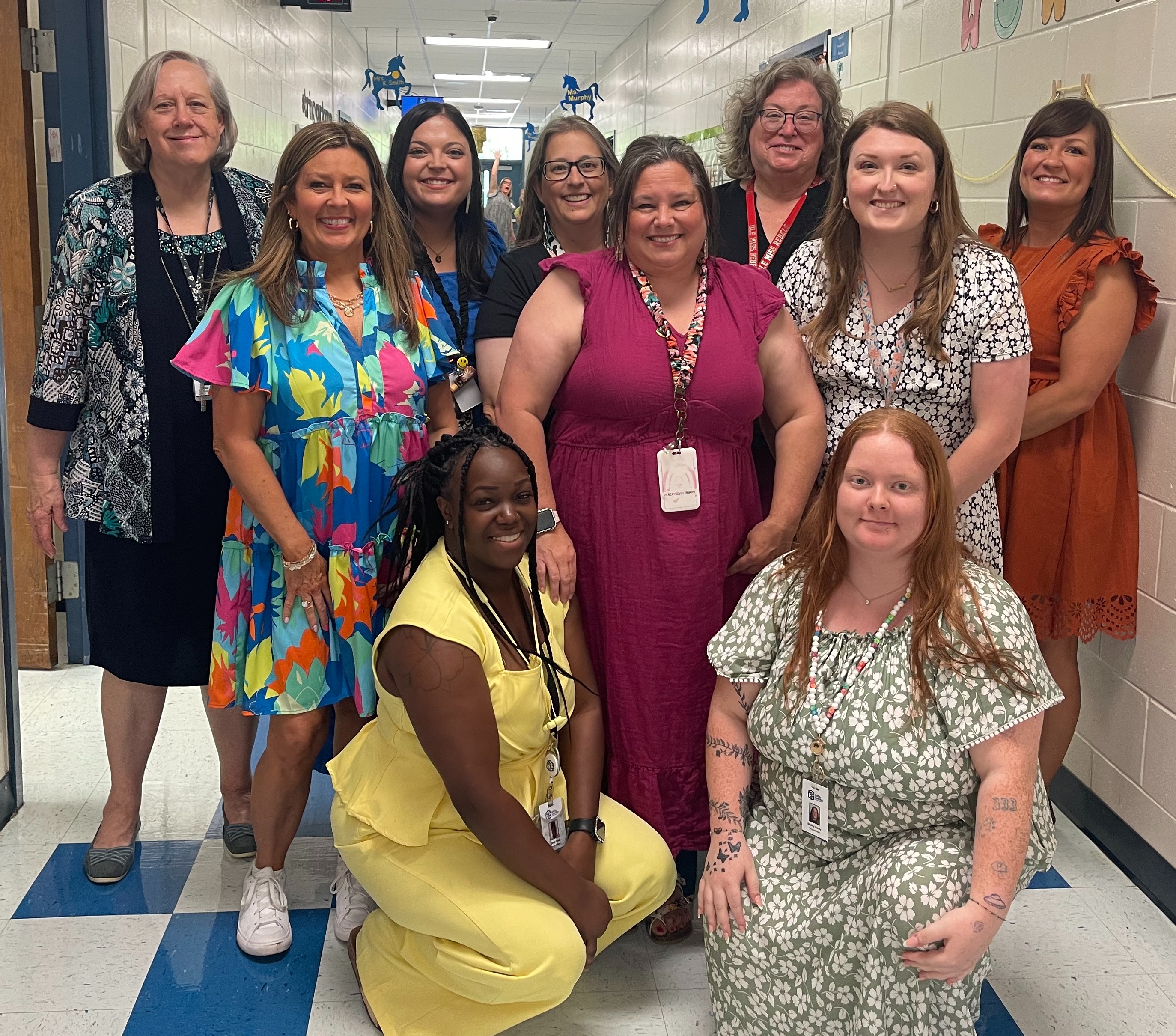 Kindergarten team at Open House