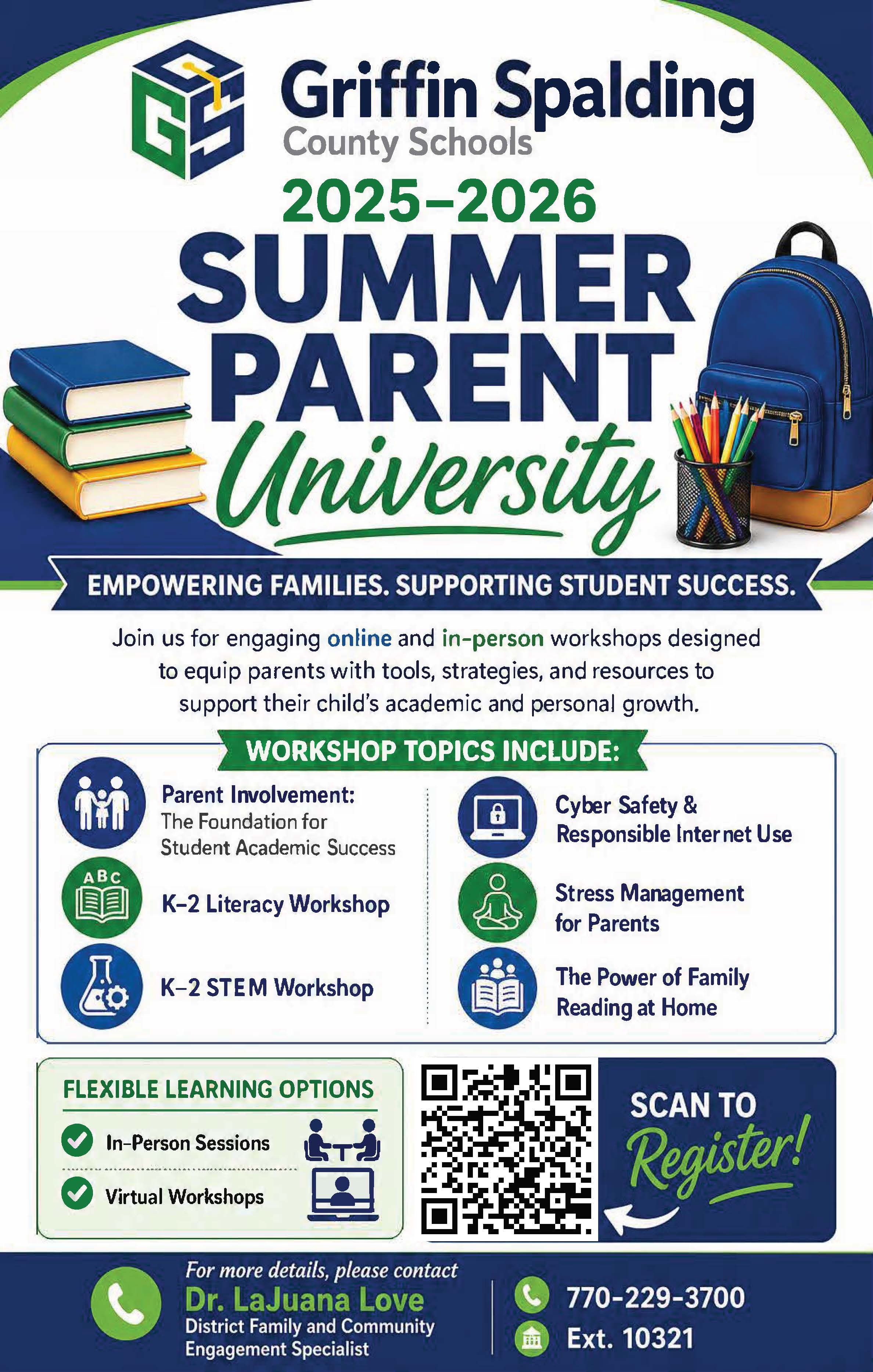 Summer Parent University