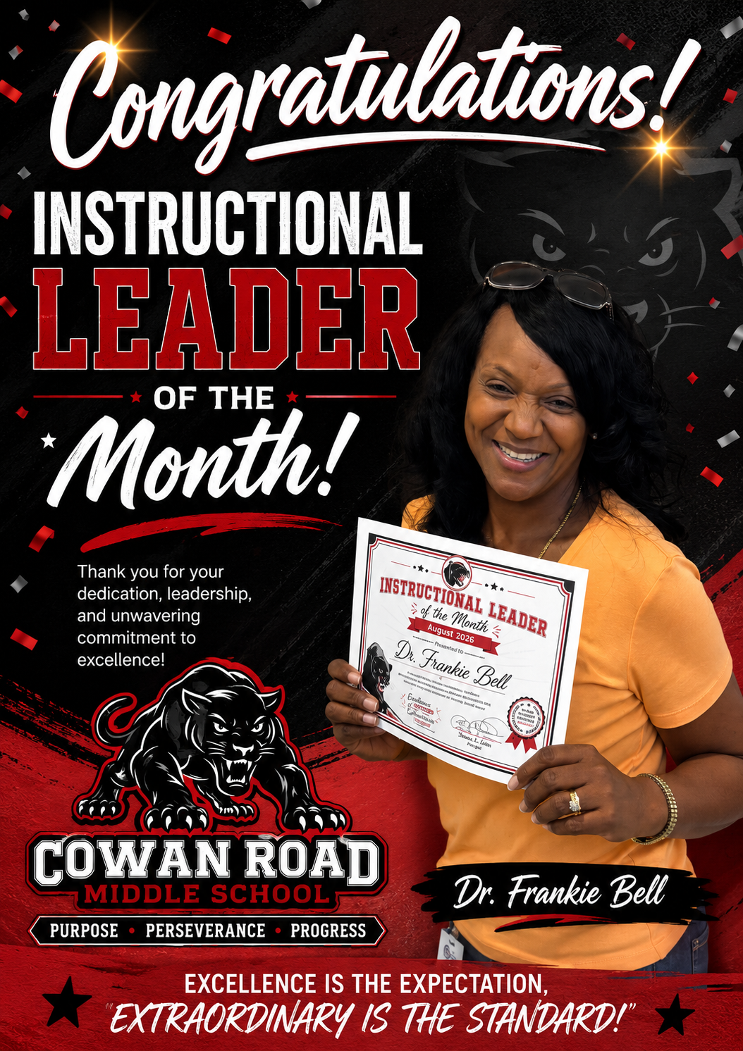 Teacher of the Month