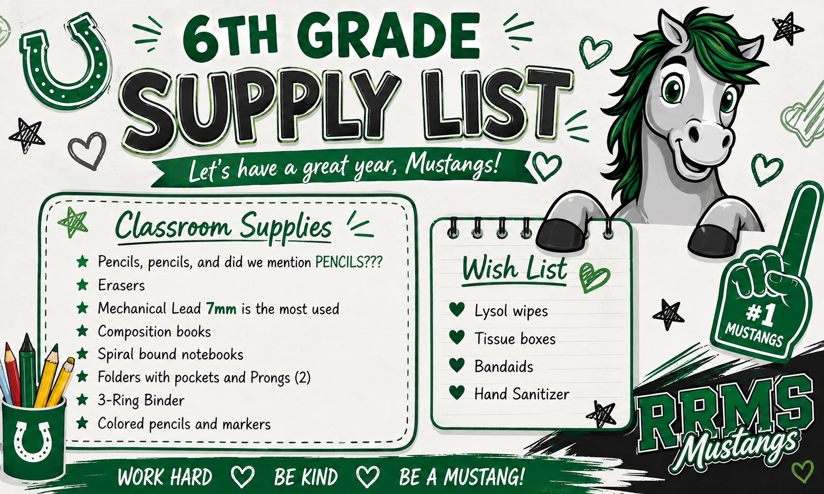 supply list