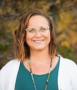 A photo of Amber Vogt, President.	