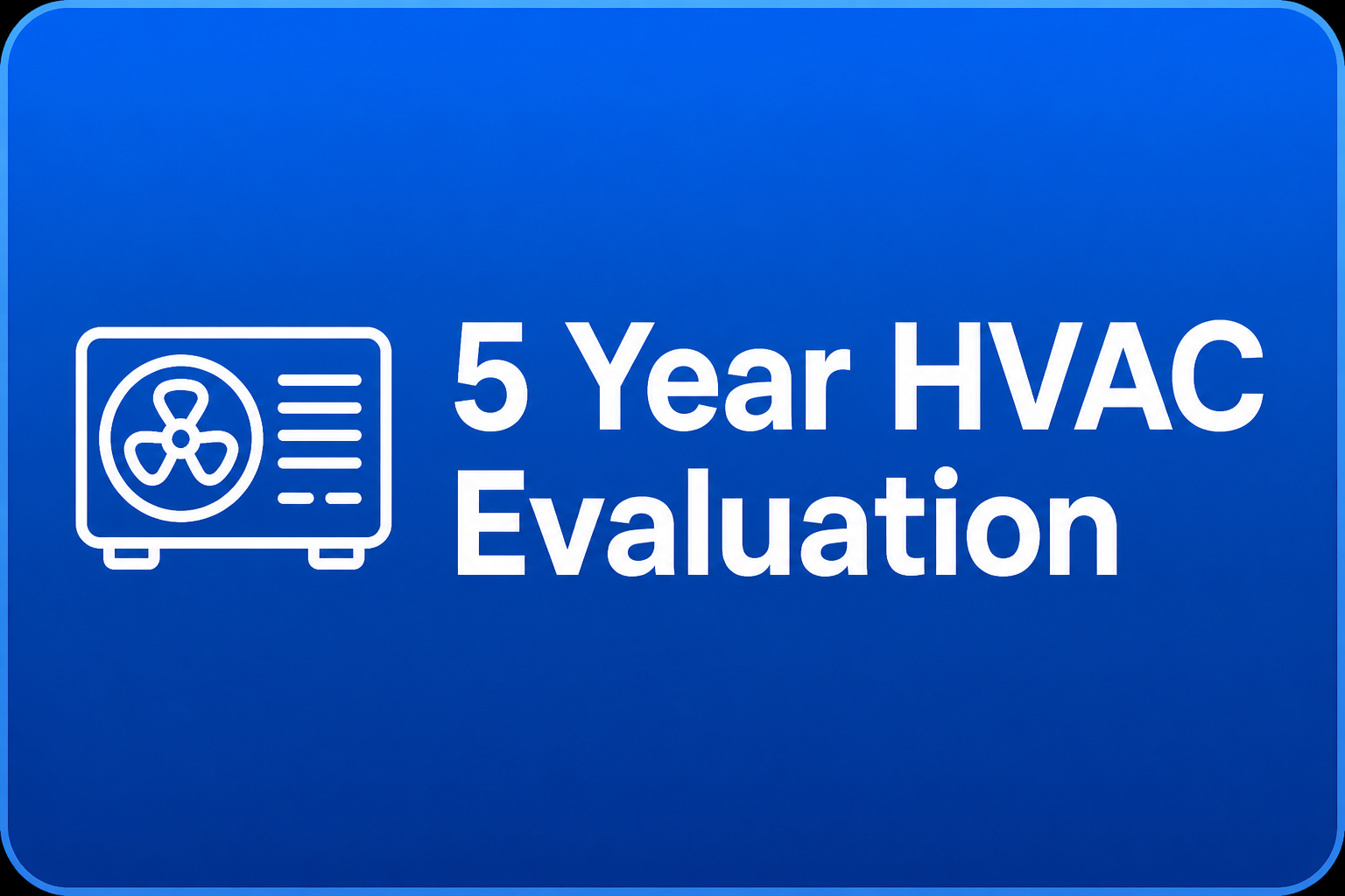 HVAC Evaluation