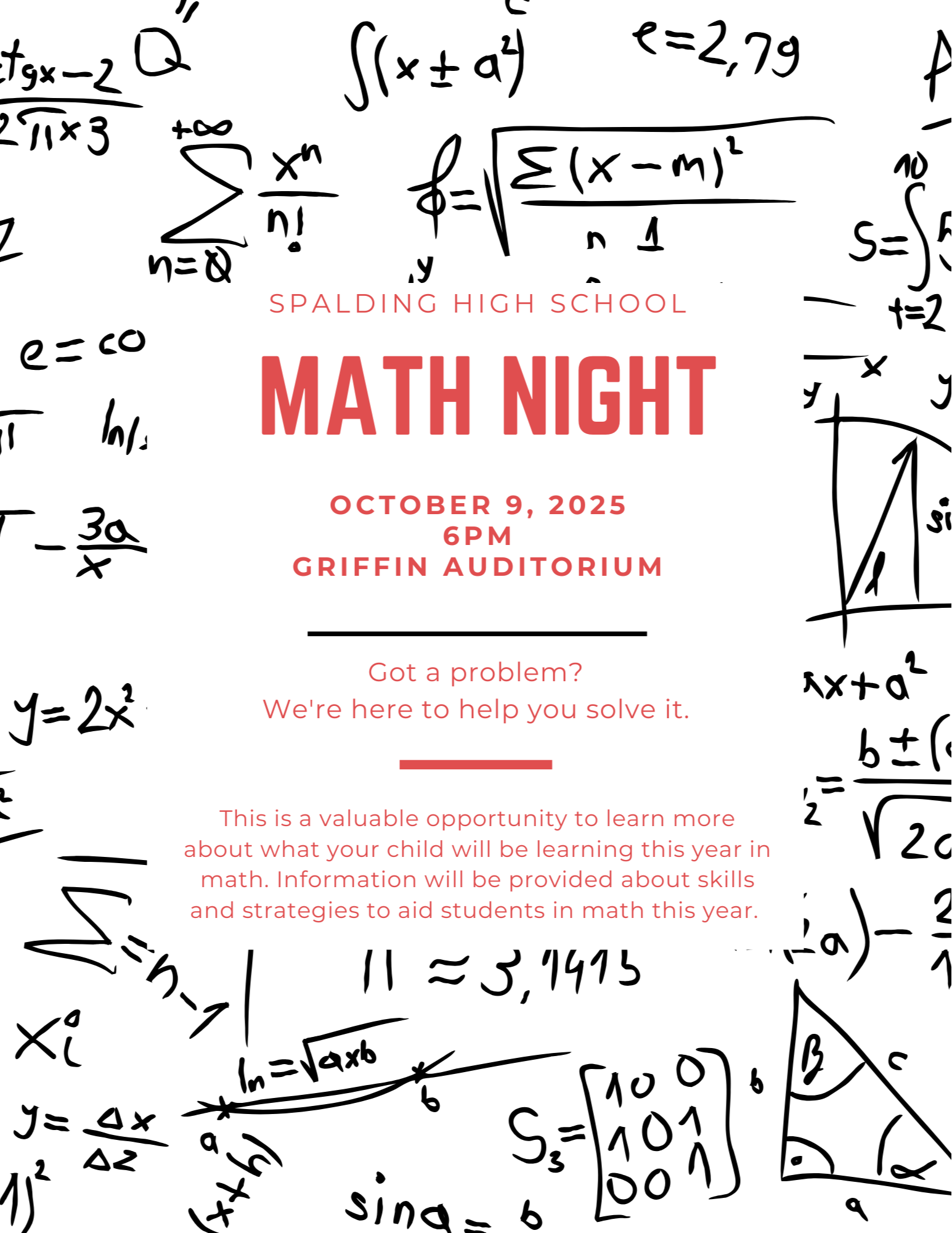 Math Night  2025