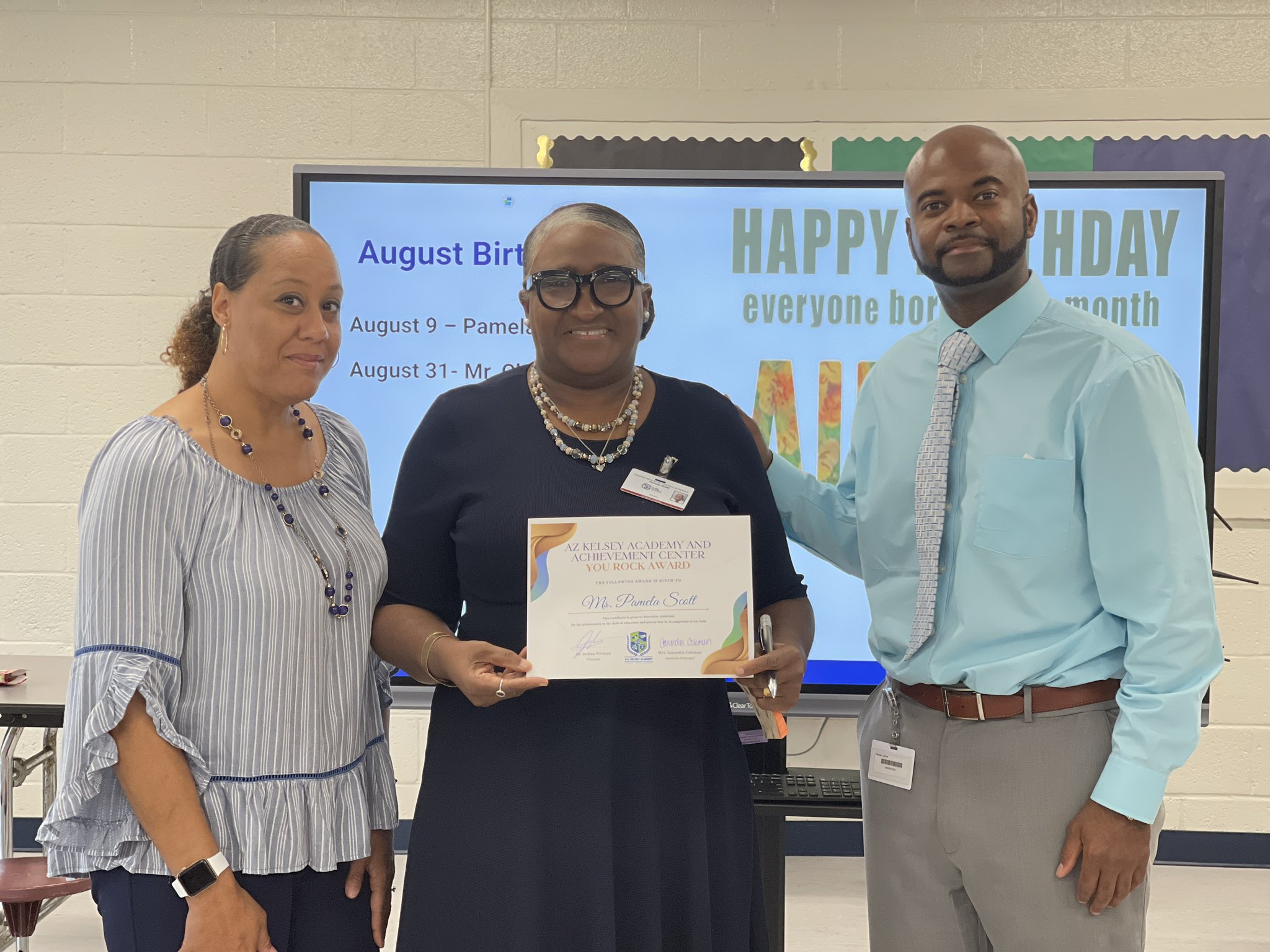 You Rock Award Winners 22-23 School Year