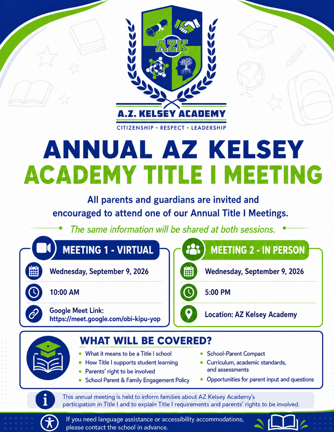 Title 1 Flyer