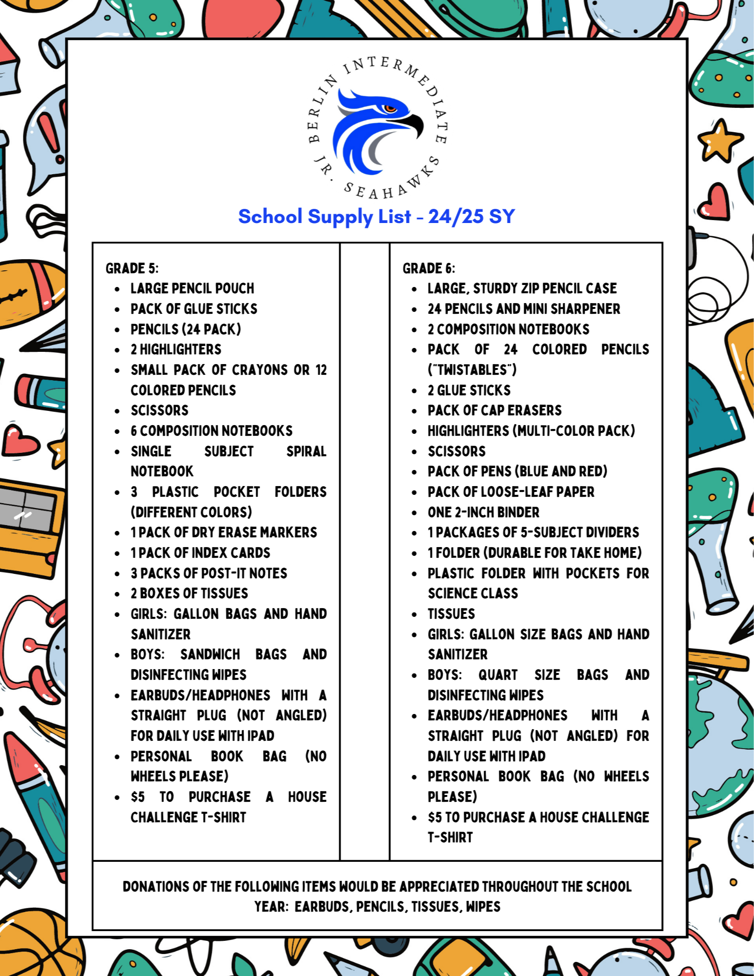 Supply List