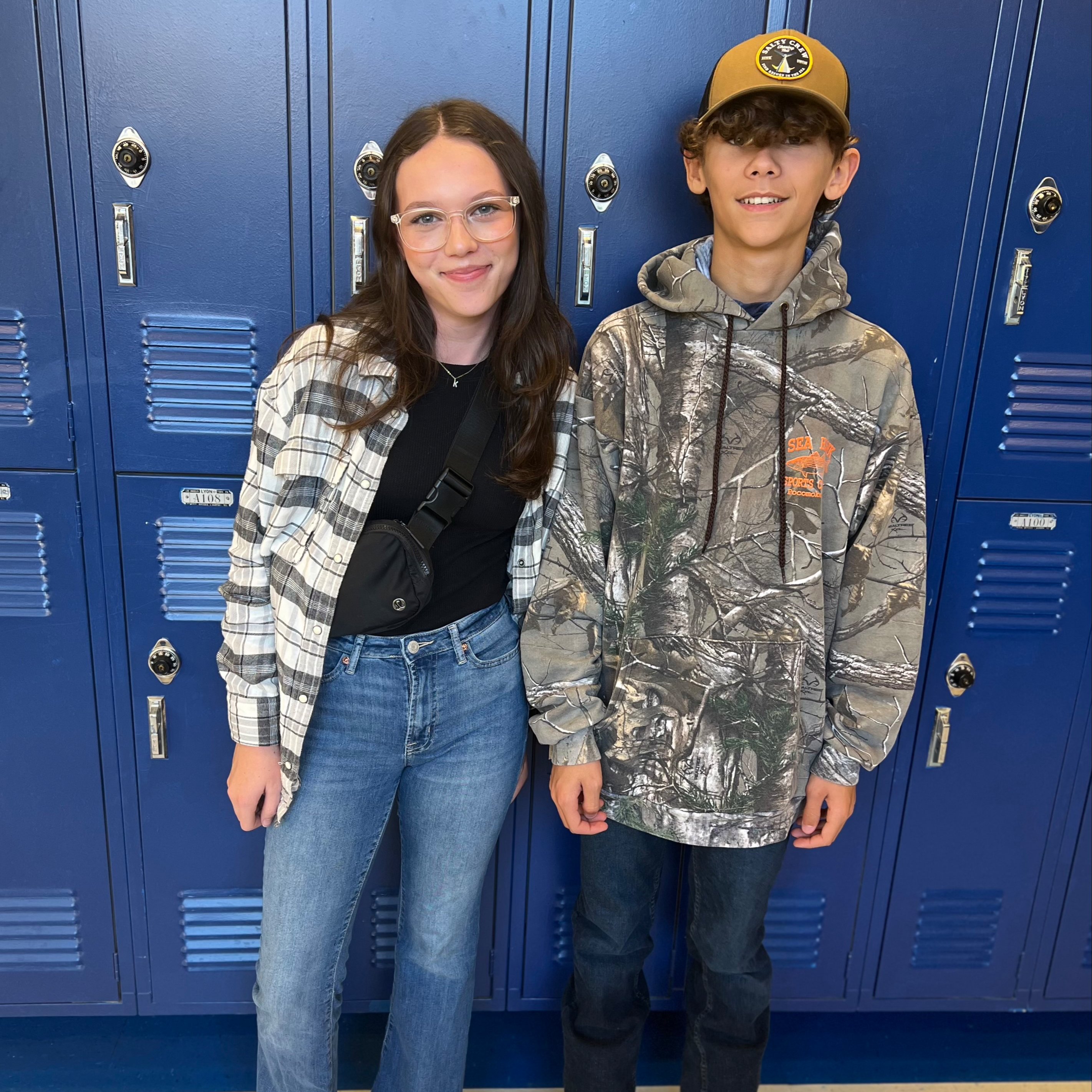 students and staff sporting western attire