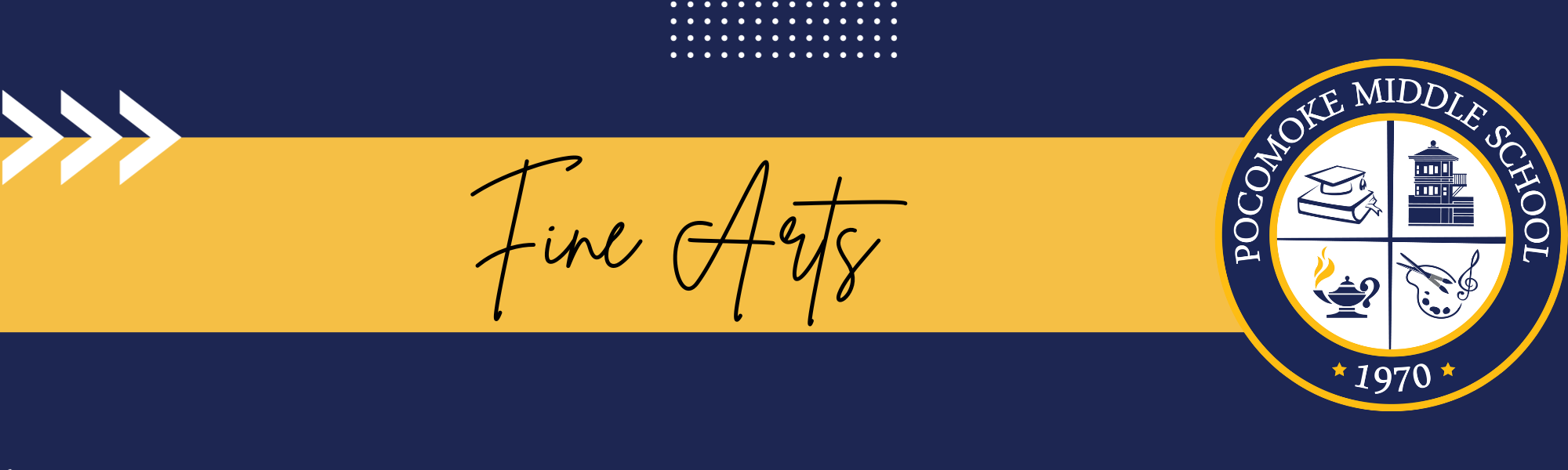 Fine Arts Banner