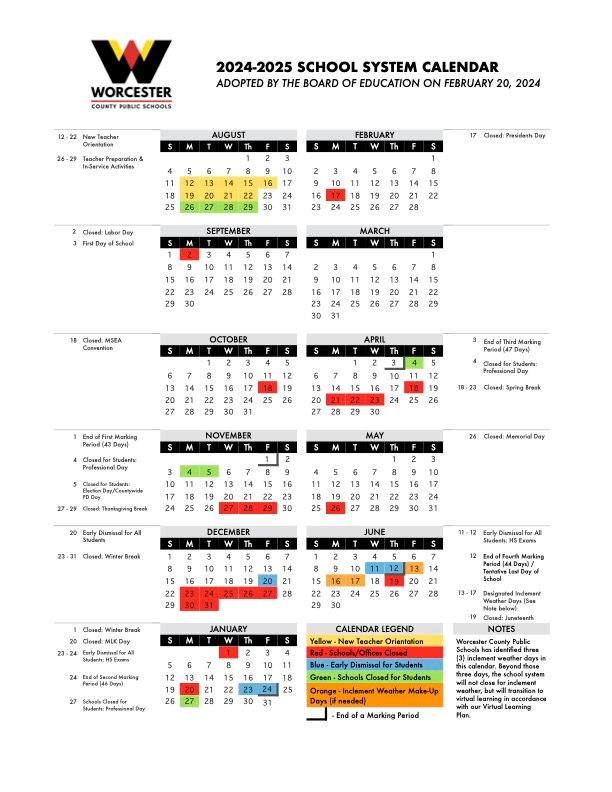 2024-25 school-year-calendar 