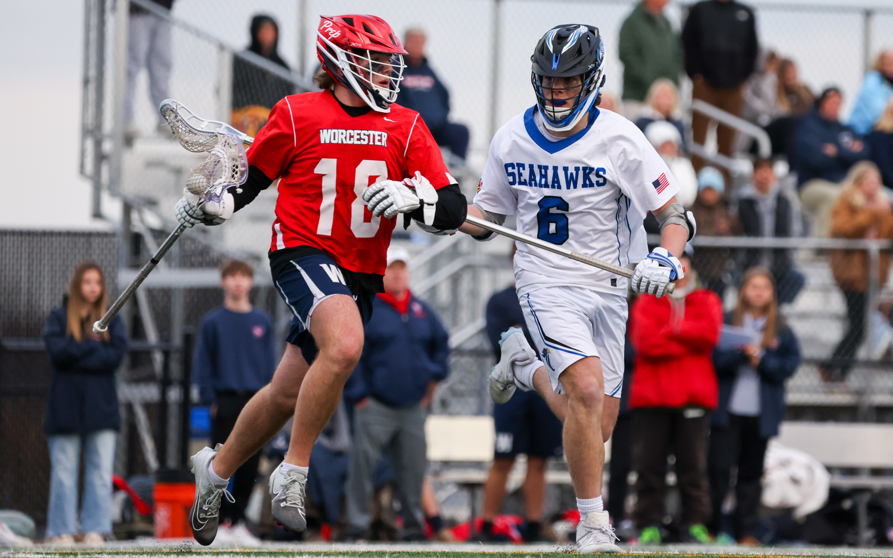 LAX boys on field