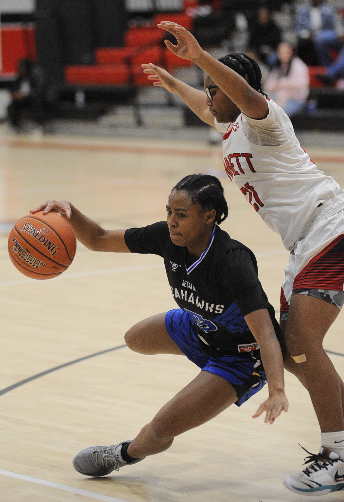 player on court