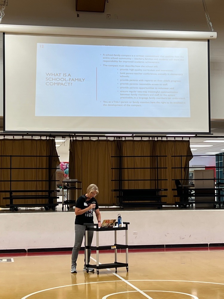 principal leading a parent meeting 