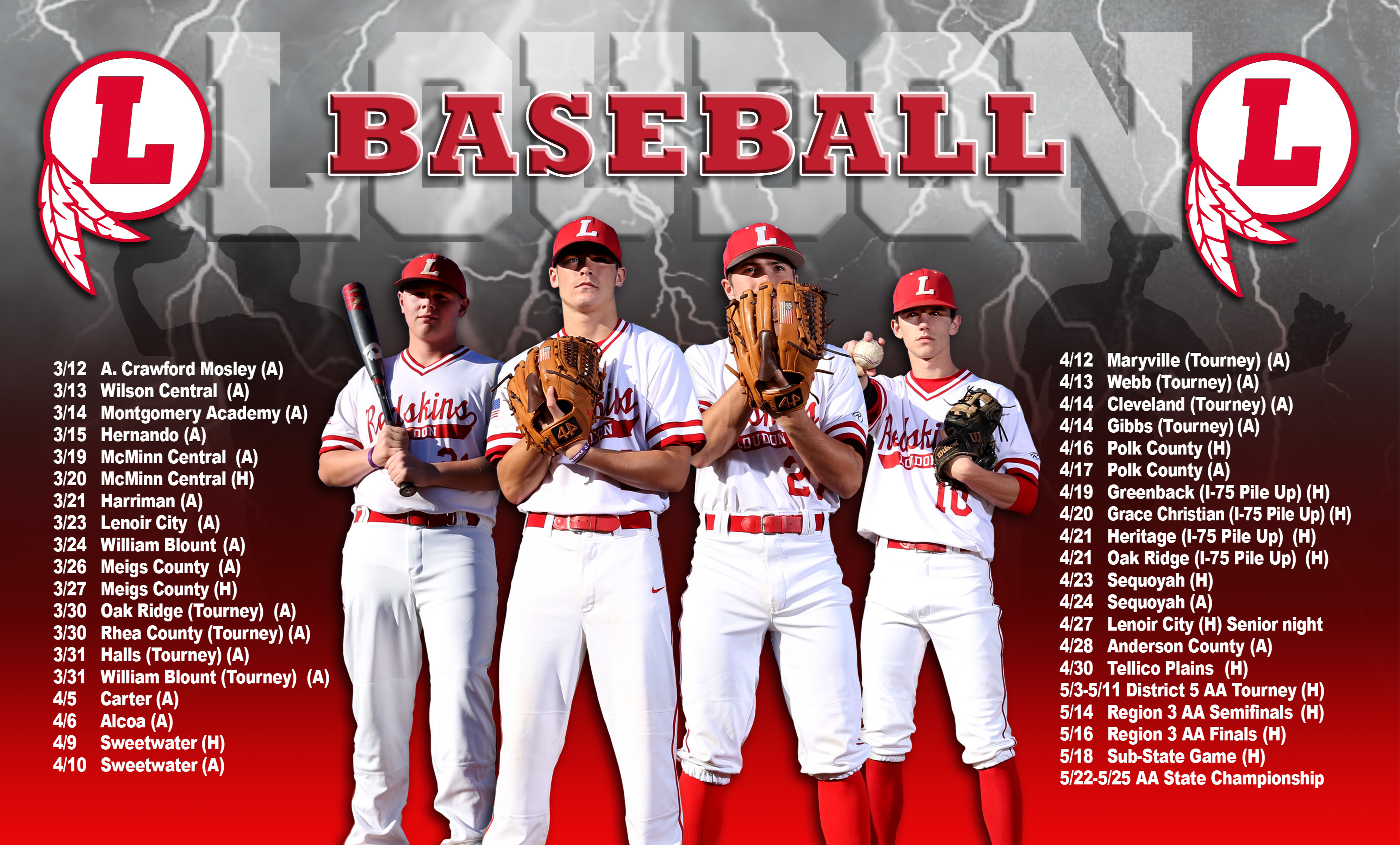 Baseball Schedule 2018