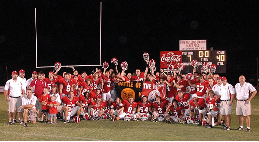 2007 Battle of the Bridge Loudon Football