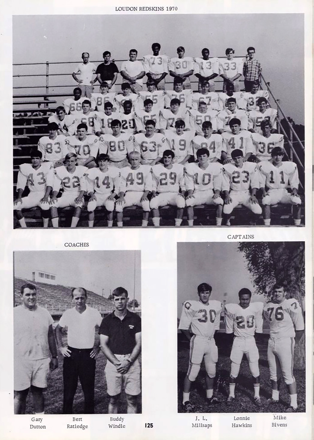 1970 Football Team