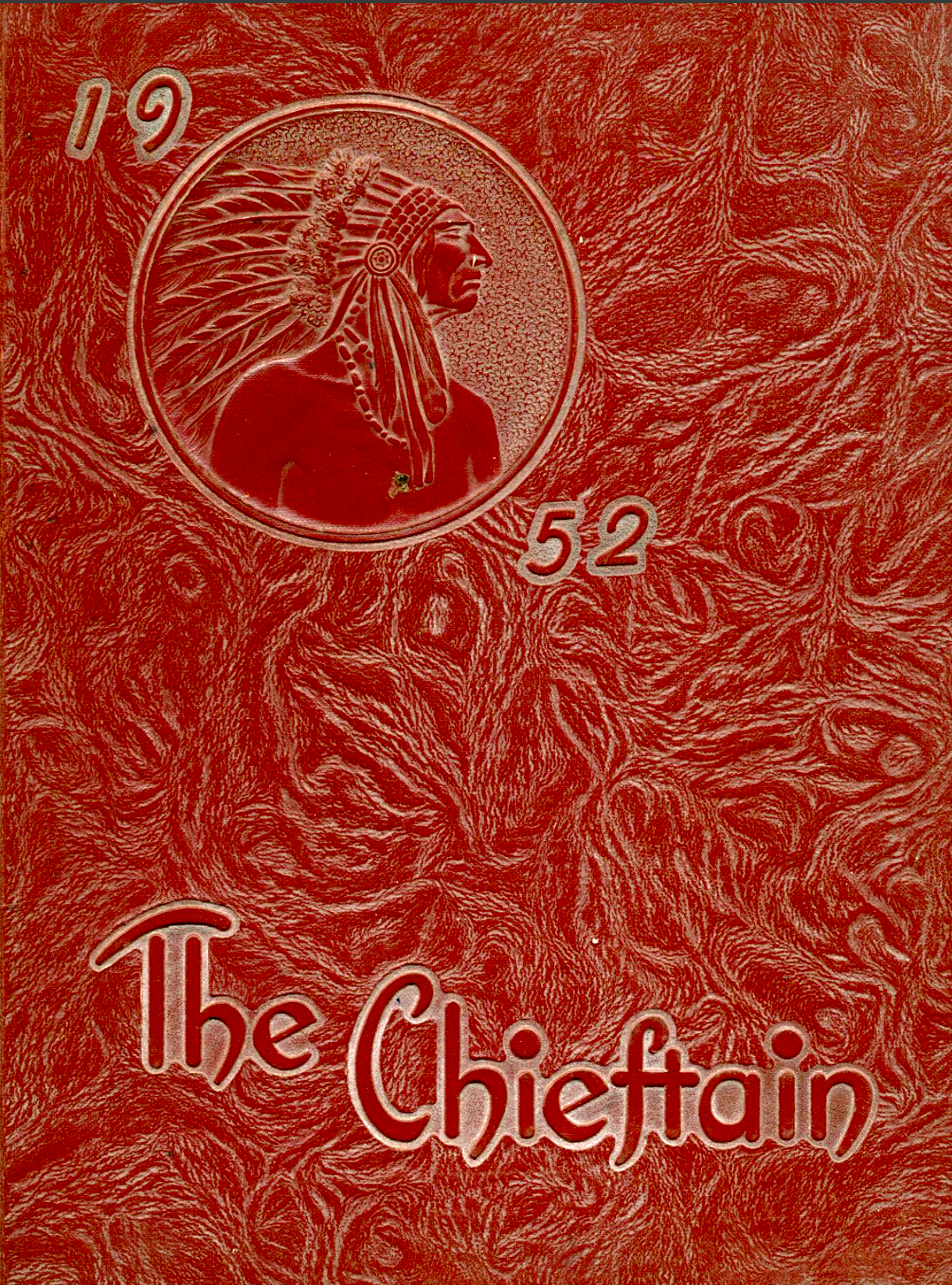 1952 Yearbook Cover