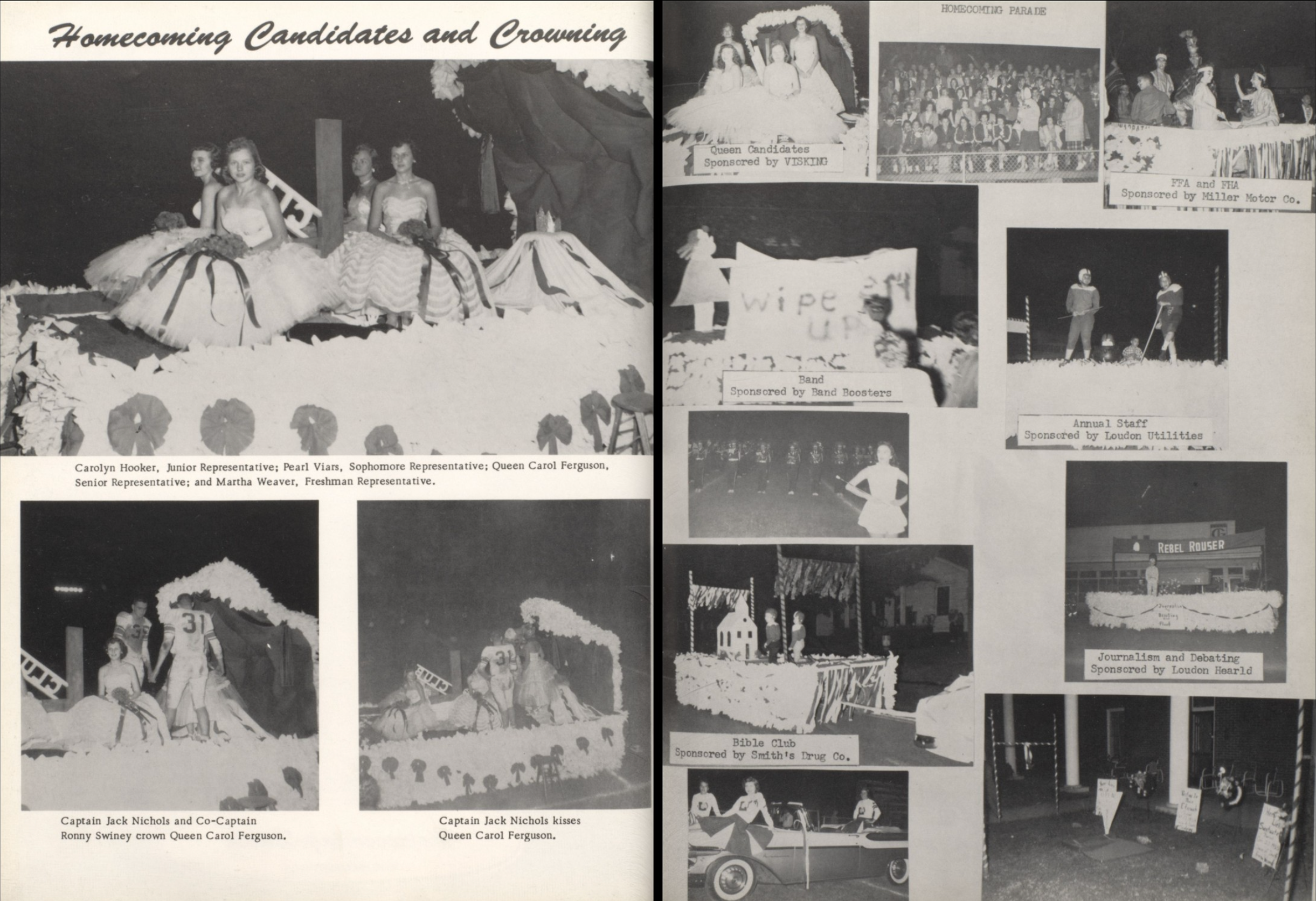 1959 Homecoming Floats