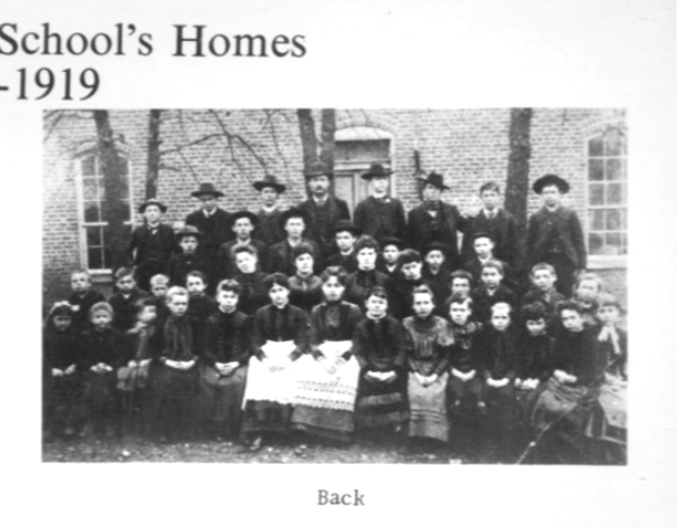 1870-1919 LHS School Building Back