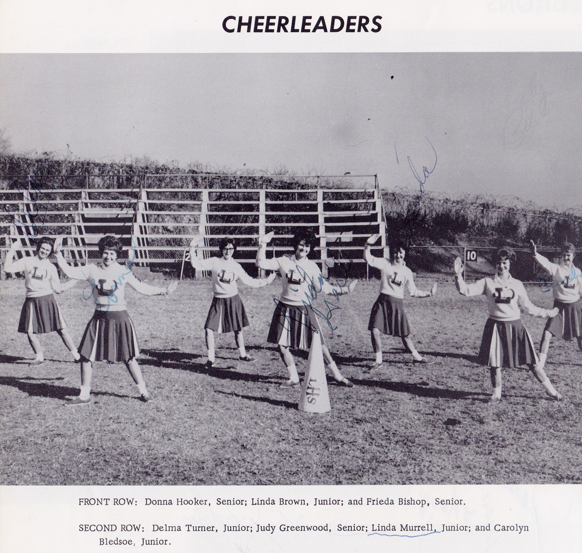 1963 Cheerleaders