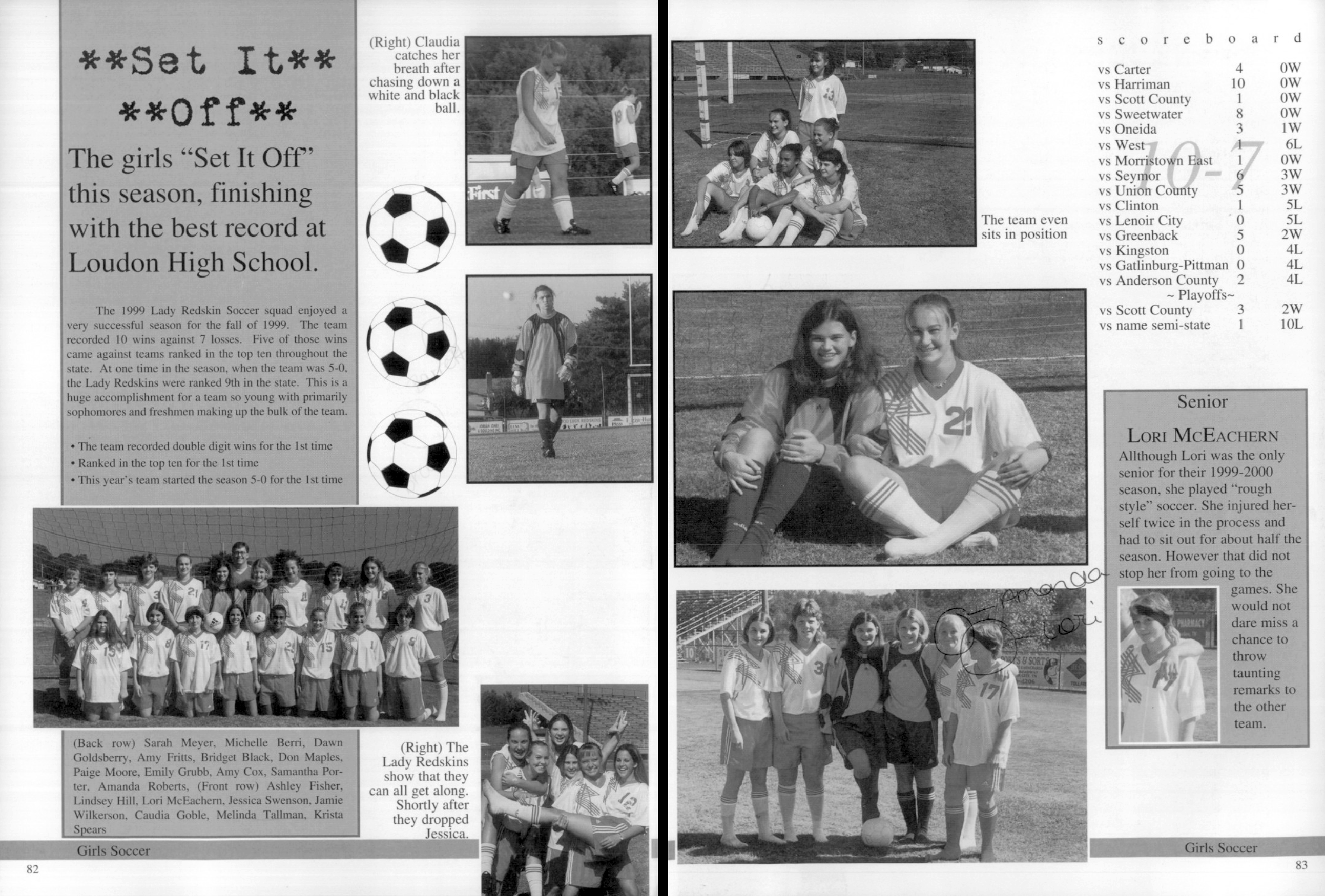 Girls Soccer 2000