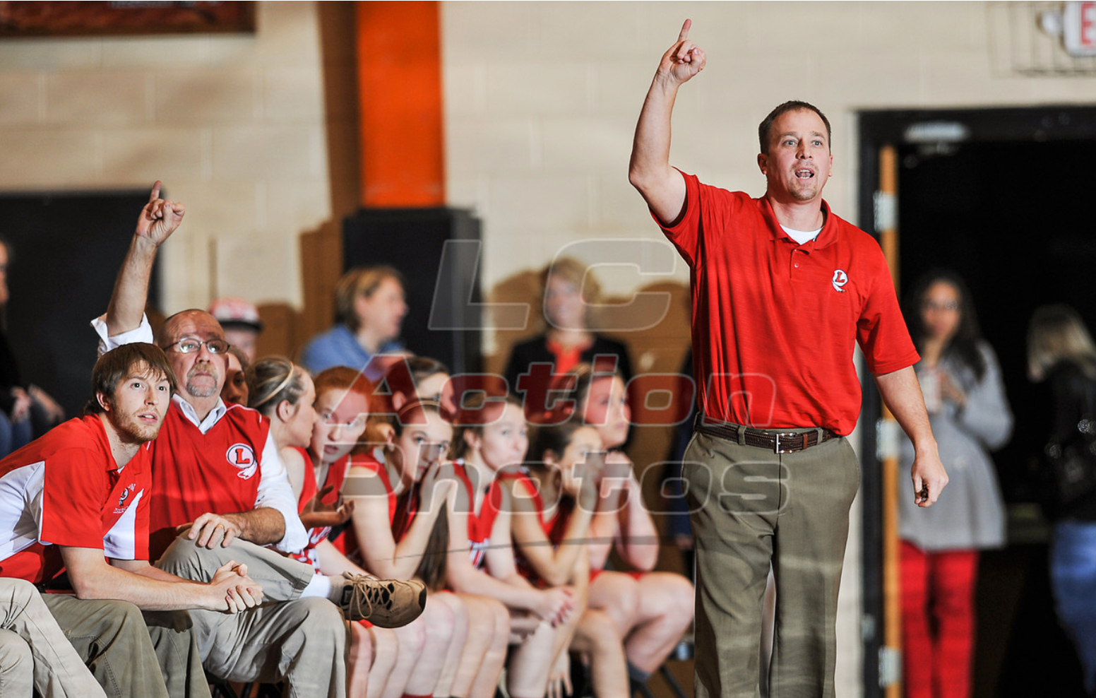 girls basketball 2013 Coach Collins