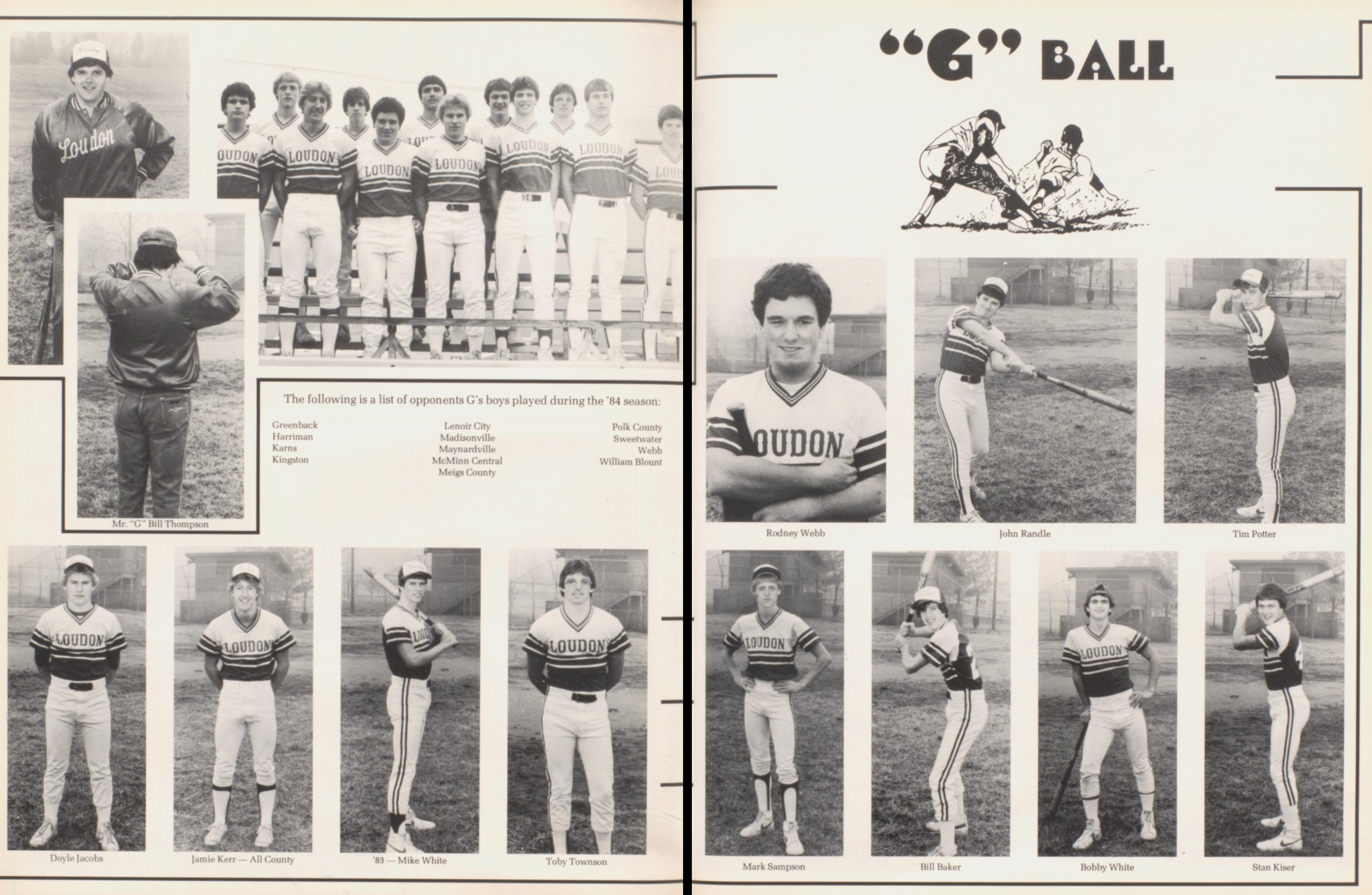 1984 Baseball Team