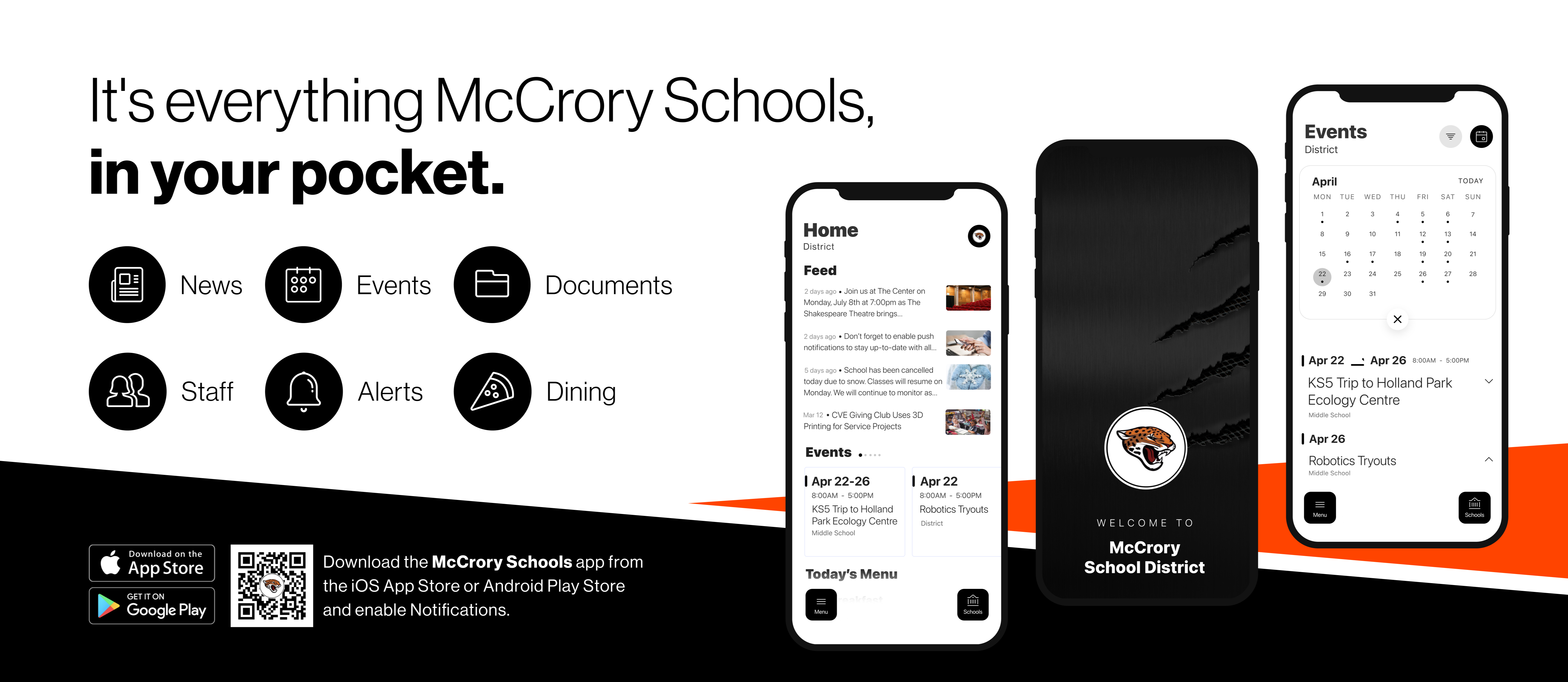 McCrory Schools App Graphic