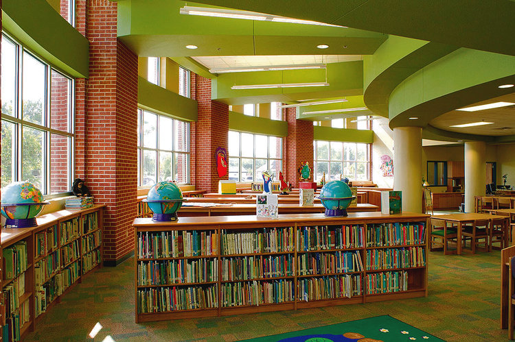 Library interior