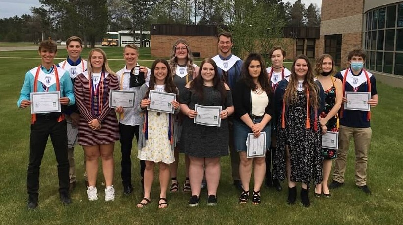 2021 Isabel Lorraine Duba Scholarship applicants, all of whom received awards